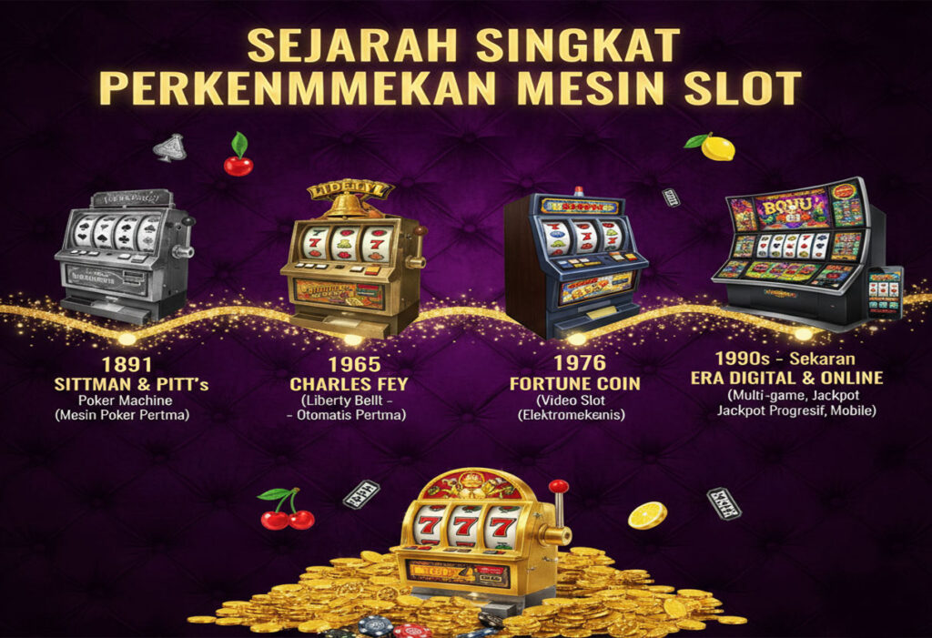 Sejarah Singkat Perkembangan Mesin Slot